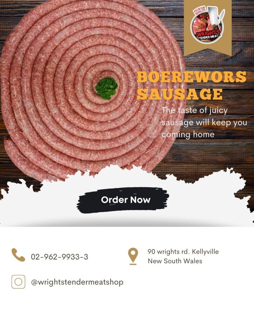 Boerewors Sausages